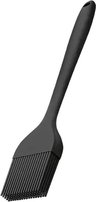 Image de Brosse de cuisine en silicone noire, 1 pièce