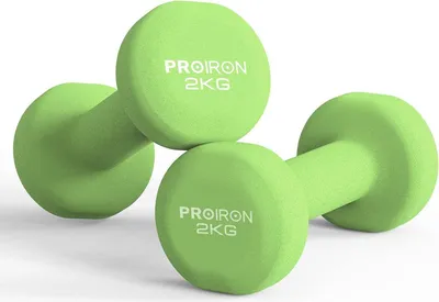 Obrázok produktu pre Neoprénová sada činiek 2-dielna sada 2KG ženy gymnastika joga pilates deti