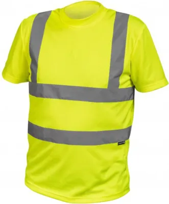 Produktbild von Högert Warnschutz T-Shirt "Rossel" in Gelb L