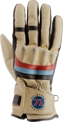 Produktbild von Helstons Bora Beheizbare Motorrad Handschuhe, beige, 11