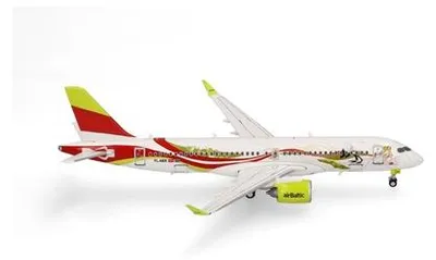 Produktbild von Herpa 562850 - 1/400 A220-300 airBaltic 50th A220 - Neu