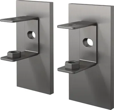 Obrázok produktu pre ZACK Linea nástenný držiak na lepenie Sada 2 ks grafit
