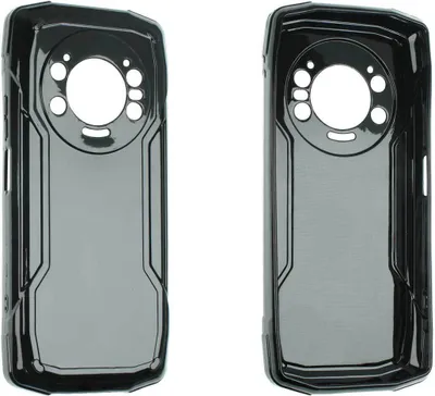 Produktbild von caseroxx Schutz-Hülle TPU-Hülle kompatibel mit Cubot KingKong Star, Gummi Handy Tasche schwarz