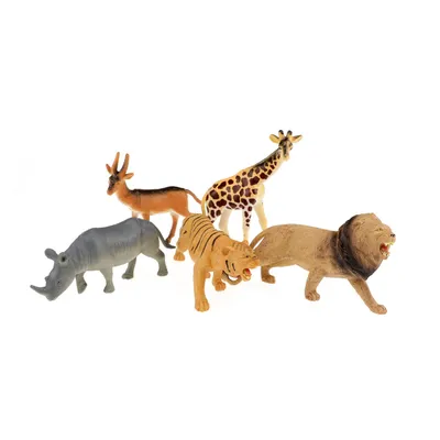 Productafbeelding van Wilddieren speelset, 5-delig