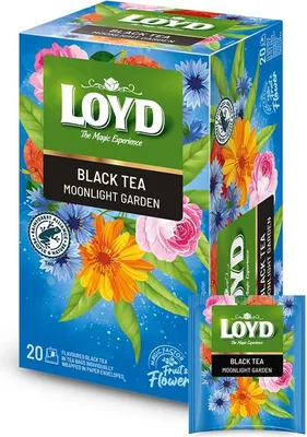Immagine prodotto di Tè nero istantaneo Moonlight Garden aromatizzato Loyd 20T