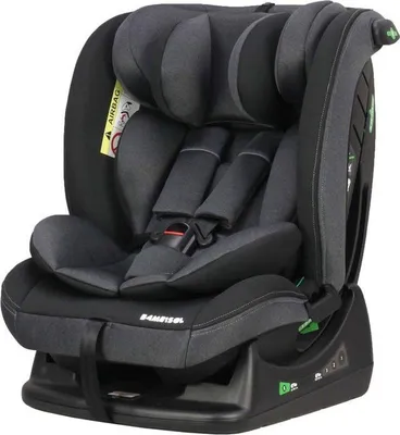 Zdjęcie produktu dla Fotelik samochodowy Bambisol AY913PLUSN, Grupa 0+/1/2/3, I-Size, Od urodzenia do 36 kg, Czarny