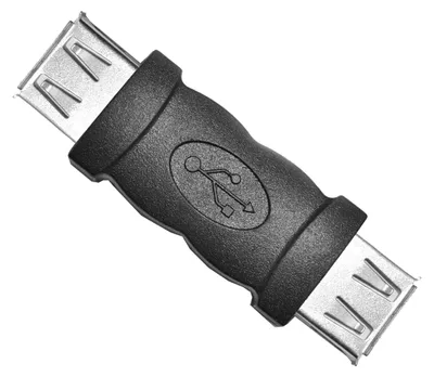 Produktbild von F99 USB Adapter Kabel Verbinder Doppelkupplung Buchse A weiblich auf A weiblich