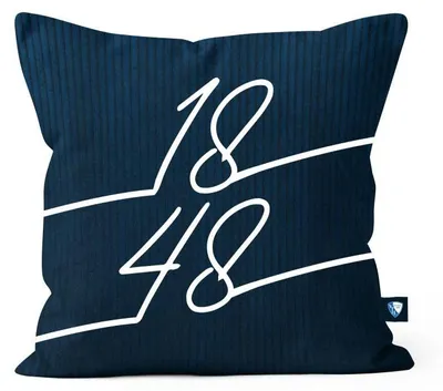 Produktbild von VfL Bochum 1848 Kissen marine 45x45x3 cm Offiziell lizenziertes Merchandise