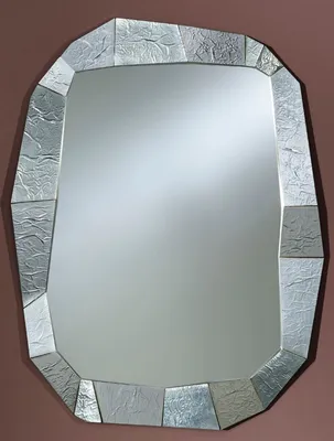 Immagine prodotto di Specchio da parete di design Casa Padrino argento 92 x h. 127 cm - Specchio di design