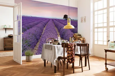 Zdjęcie produktu dla Tapeta flizelinowa Komar "Prowansja" - rozmiar: 400 x 260 cm (szerokość x wysokość), 8 paneli