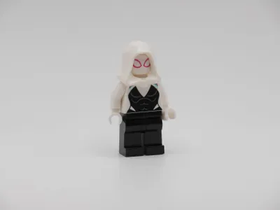 Produktbild von LEGO® Super Heroes Minifigur Ghost Spider / Spider-Gwen, White Hood – sh0543