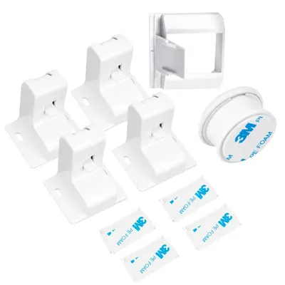 Produktbild von Ricokids 798000 Magnetschloss für Schränke, 4 Stück.