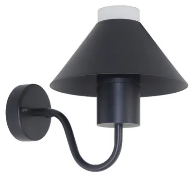 Obrázok produktu pre LED nástenné svietidlo LUXULA, 10 W, čierna, IP54