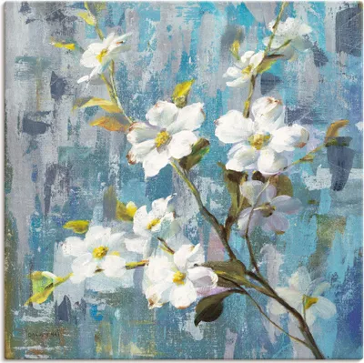 Produktbild von ARTland Leinwandbild Wundervolle Magnolie II Größe: 70x70 cm