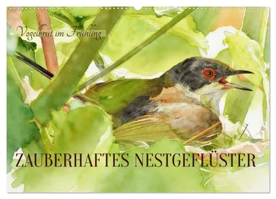 Produktbild von Zauberhaftes Nestgeflüster (Wandkalender 2027 DIN A2 quer), CALVENDO Monatskalender
