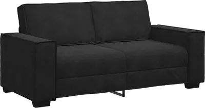 Produktbild von vidaXL 2-Sitzer-Sofa Schwarz 180x78x84 cm Samt