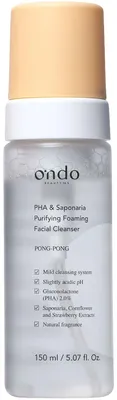 Productafbeelding van Ondo Beauty – PHA & Saponaria Foaming Cleanser – 150 ml