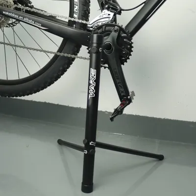 Produktbild von Reparaturständer Fahrrad Werkstatt Unterstützung Rot Schwarz - Fahrradabstellwerkzeug Support Tools