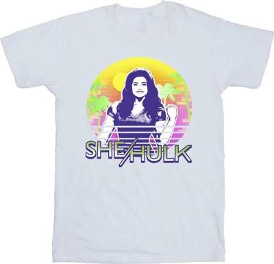 Produktbild von Marvel - "She-Hulk: Attorney At Law Sunset Smile" T-Shirt für Herren BI45247 (XL) (Weiß)