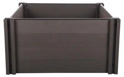 Obrázek produktu pro Vyvýšený záhon 106x106x54 cm WPC, Eben