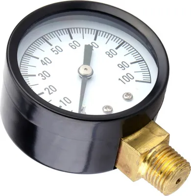 Image de Water Pressure Gauge Easy To Read 0-100Psi Well Pump Water Pressure Gauge for Steam