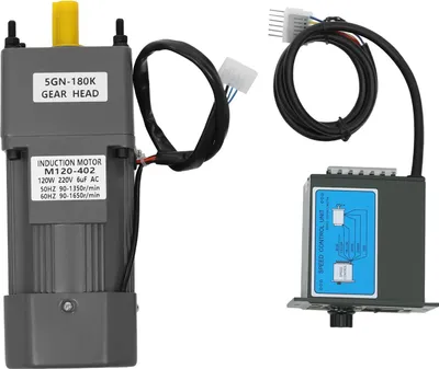 Produktbild von Getriebemotor, einstellbare Geschwindigkeit, langlebige Konstruktion, 120W 180K
