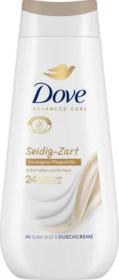 Produktbild von Dove Advanced Care Seidig-Zart Duschgel 225 ml