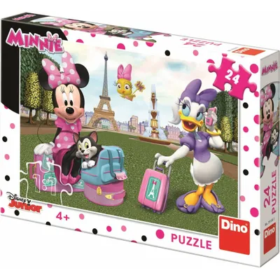 Obrázok produktu pre Puzzle Minnie v Paríži 24 dielikov
