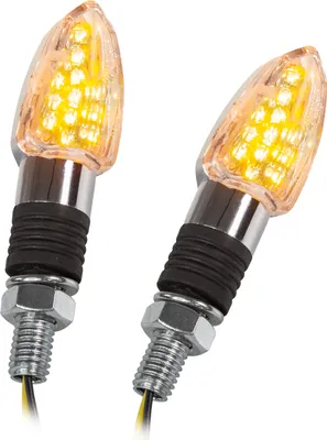 Obrázok produktu pre LED indikátor LIZZARD strieborné číre sklo