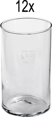 Produktbild von WELLCO Altbierbecher /-/ 200 ml 12Stück