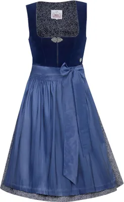 Produktbild von Dirndl Elisabeth 65cm Länge azurblau 40