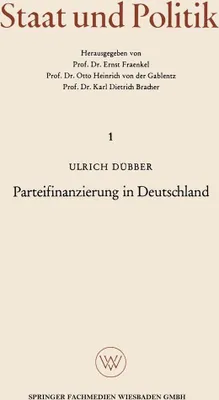Produktbild von Parteifinanzierung in Deutschland