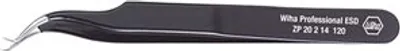 Image de Wiha Pincette de précision Professional ESD type 7abb (32336) 120 mm