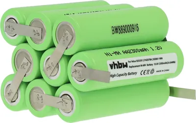 Produktbild von vhbw Akku kompatibel mit Velux Dachfensterrollladen und Rollladen, Solarfenster (2300 mAh, 10,8 V, NiMH)
