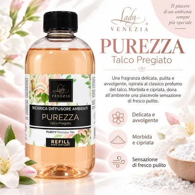 Obrázek produktu pro Náplň do difuzéru s tyčinkami, vůně talu, 500 ml, pro aromaterapii