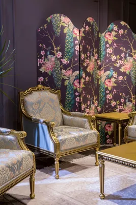 Obrázek produktu pro Křeslo jednomístné 1 místné čalouněné sedadlo designové textilní sedadlo látka art deco
