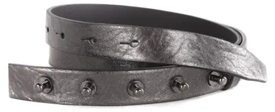 Produktbild von Diesel BORCINO CINTURA Belt Gürtel Echtleder Metallic