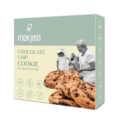 Produktbild von 50g Schoko Cookies mit Xylit Schokokekse Glutenfrei Vegan Ohne Zuckerzusatz