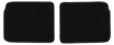 Immagine prodotto di Tappetini posteriori in moquette per Volkswagen Polo II 1981-1992 (coupé/hatchback/berlina) – 2 pezzi, neri, su misura – Wielganizator LUX