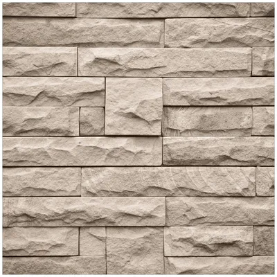 Produktbild von Wallario Magnet für Kühlschrank / Geschirrspüler, magnetisch haftende Folie - 60 x 60 cm, Motiv: Steinwand grau-braun
