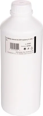 Obrázek produktu pro Ink White inkoust do DTF tiskárny 1L bílá