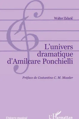 Produktbild von L'univers dramatique d'Almicare Ponchielli