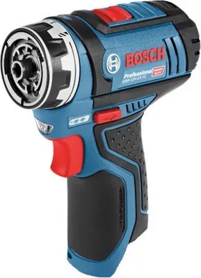 Obrázek produktu pro Bosch GSR 12V-15 FC Professional, Vrtačka s pistolovým držadlem, Rychloupínací, Černá, Modrá, 1 cm, 3 cm, 1 cm