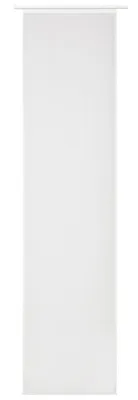 Produktbild von Elbersdrucke Flächenvorhang  Basic transparent 60x245 Uni weiß