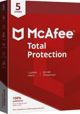 Produktbild von McAfee Total Protection 05-Device (Code in a Box)