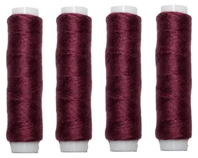 Produktbild von Nähmaschinen Nähgarn 200 m 4 x 50 m Polyester 40/2 altrosa