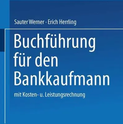 Obrázek produktu pro Buchführung für den Bankkaufmann