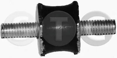 Produktbild von STC Auspuffhalter passend für PEUGEOT 205 II (20A/C) Auspuffanlage Montageteil T404490