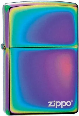 Zdjęcie produktu dla Zapalniczka Zippo Spectrum Rainbow Multi Color z logo blyszczaca wiatroodporna
