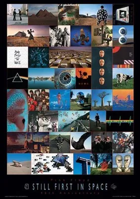Obrázek produktu pro Pink Floyd – 40. výročí – umělecký tisk – 30 x 40 cm – plakát